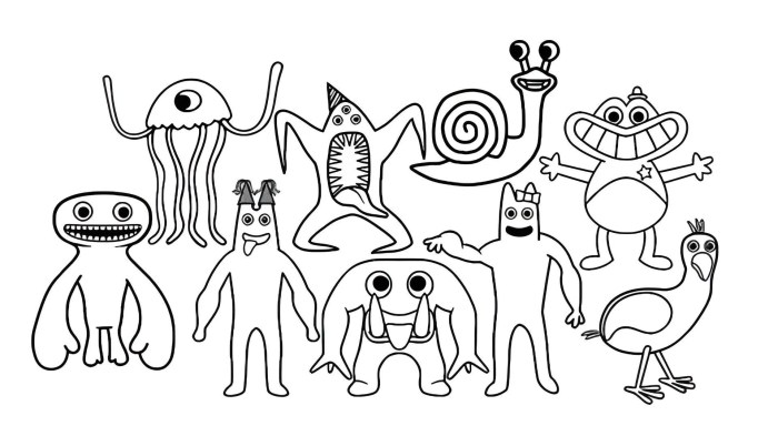 Coloring pages family