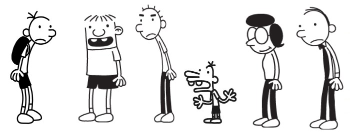 Diary of a wimpy kid coloring pages