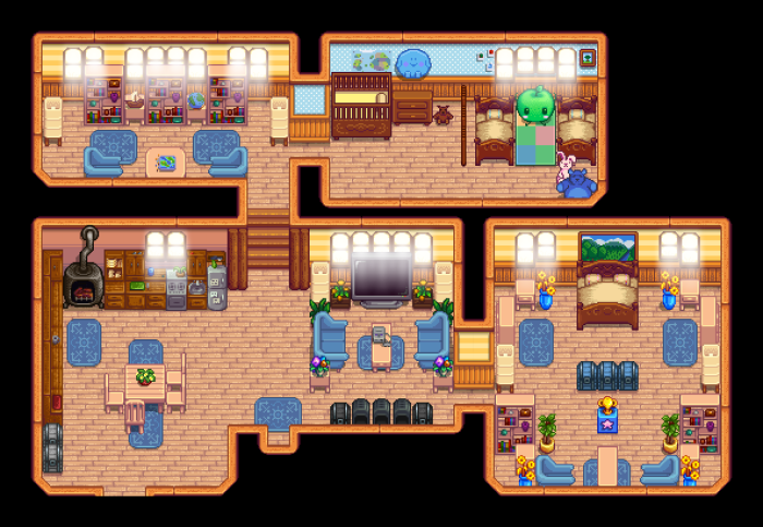 Interior decorating stardewvalley finally finished comments mods