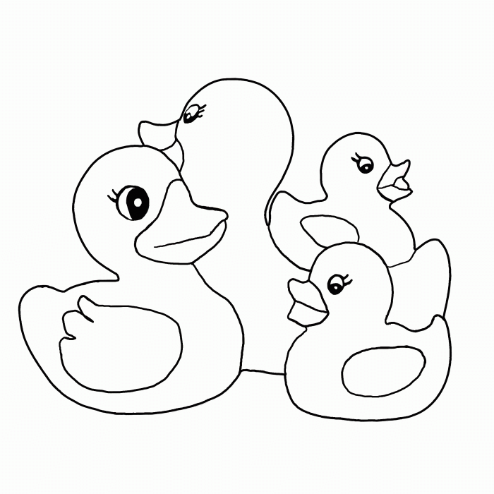 Ducks coloring pages lucifer