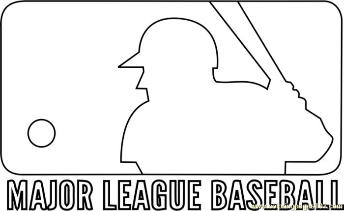 Mlb coloring pages