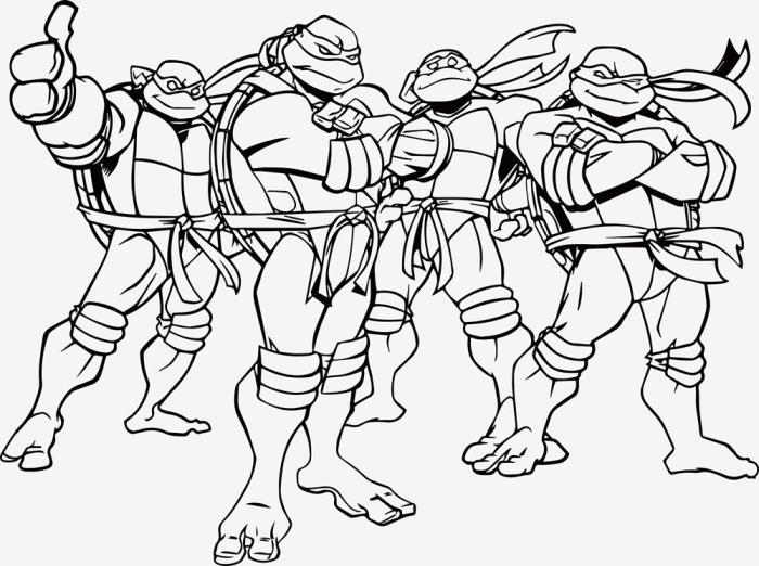 Rise of the tmnt coloring pages leo