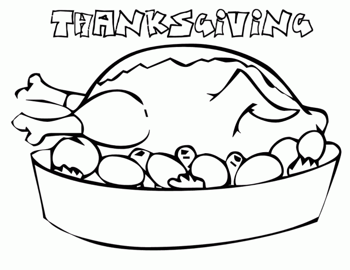 Free thanksgiving coloring pages for kids