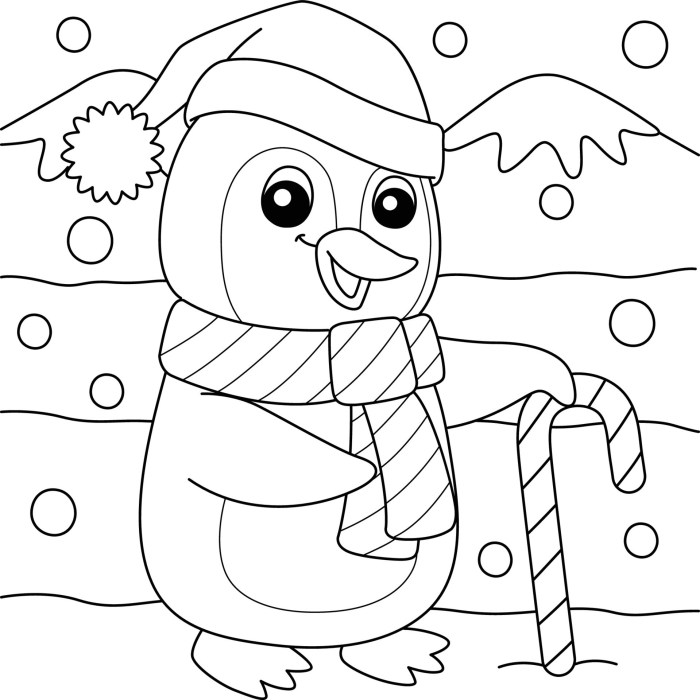 Christmas kid coloring pages