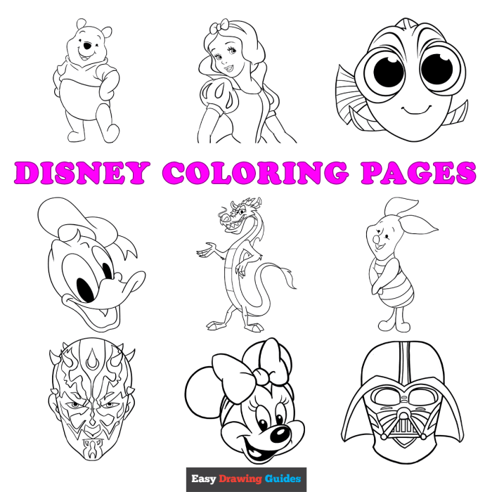 Disney coloring pages pdf