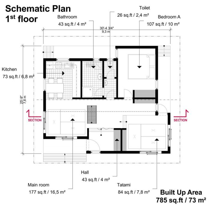 Japanese house design plans