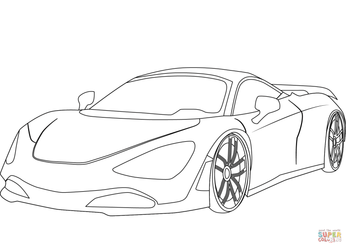 Mclaren coloring 12c onlinecoloringpages