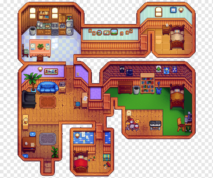 Stardew valley house design