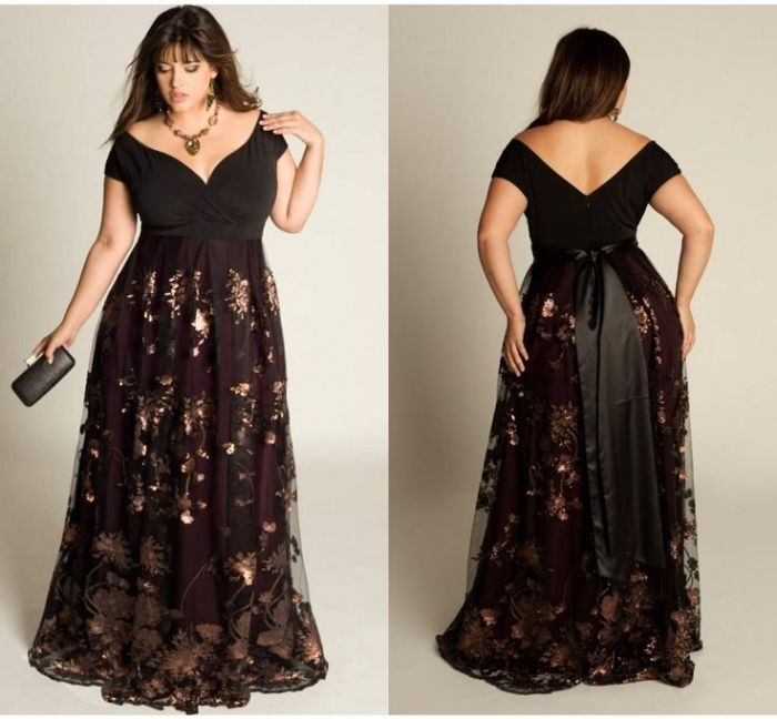 Plus size wedding cocktail dresses