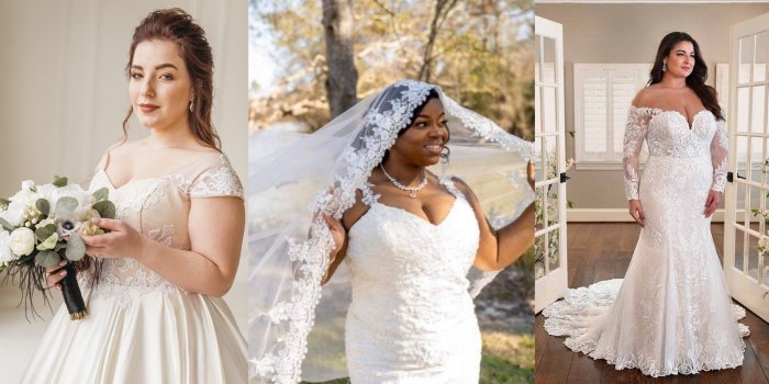 Plus size wedding dresses boston