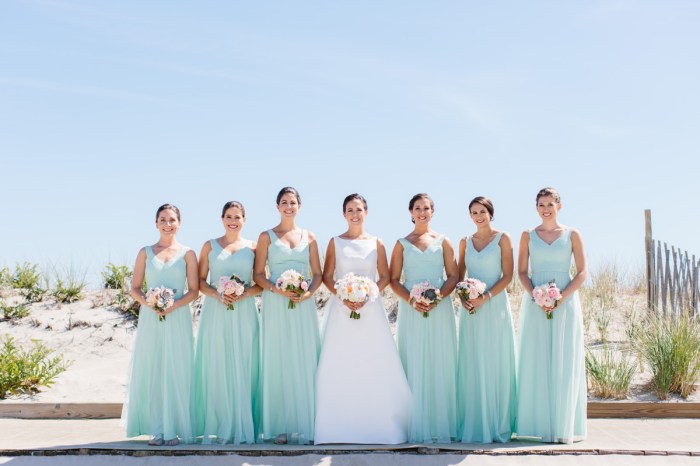 Seafoam green dress for wedding