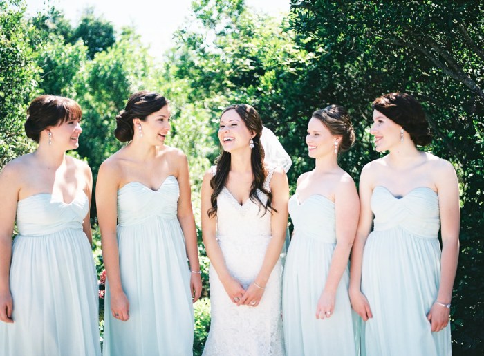 Seafoam green dress for wedding