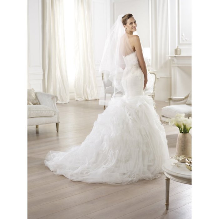 Samples of wedding dresses